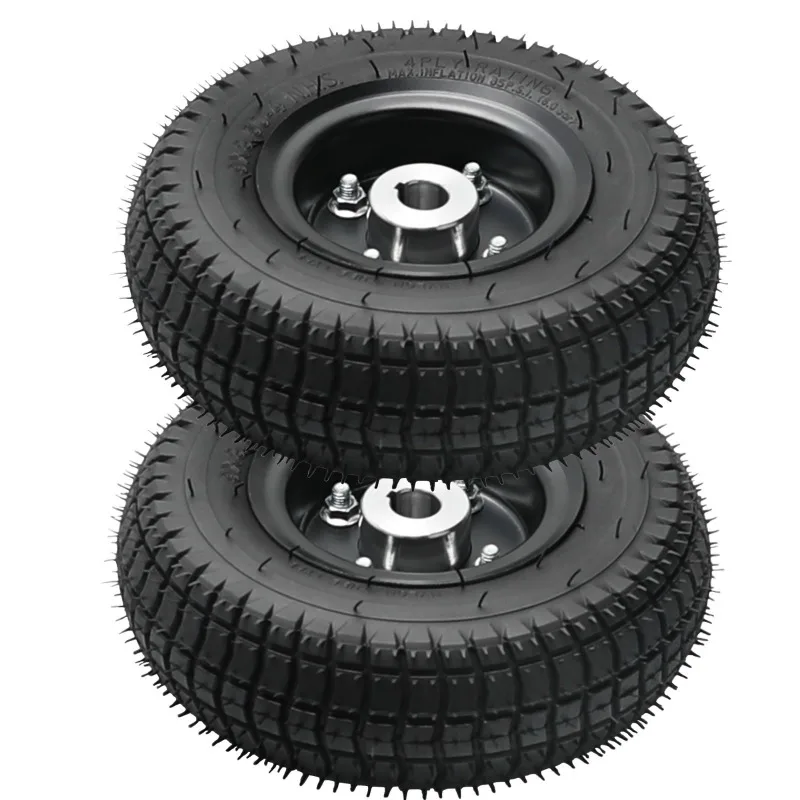 9x3.50-4 Rear Wheel Tire Rim Go Kart Scooter ATV Wheelchair Transaxle Wheels 2PCS Off-Road Use Only
9x3.50-4 Rear Wheel Tire Rim Go Kart Scooter ATV Wheelchair Transaxle Wheels 2PCS Off-Road Use Only