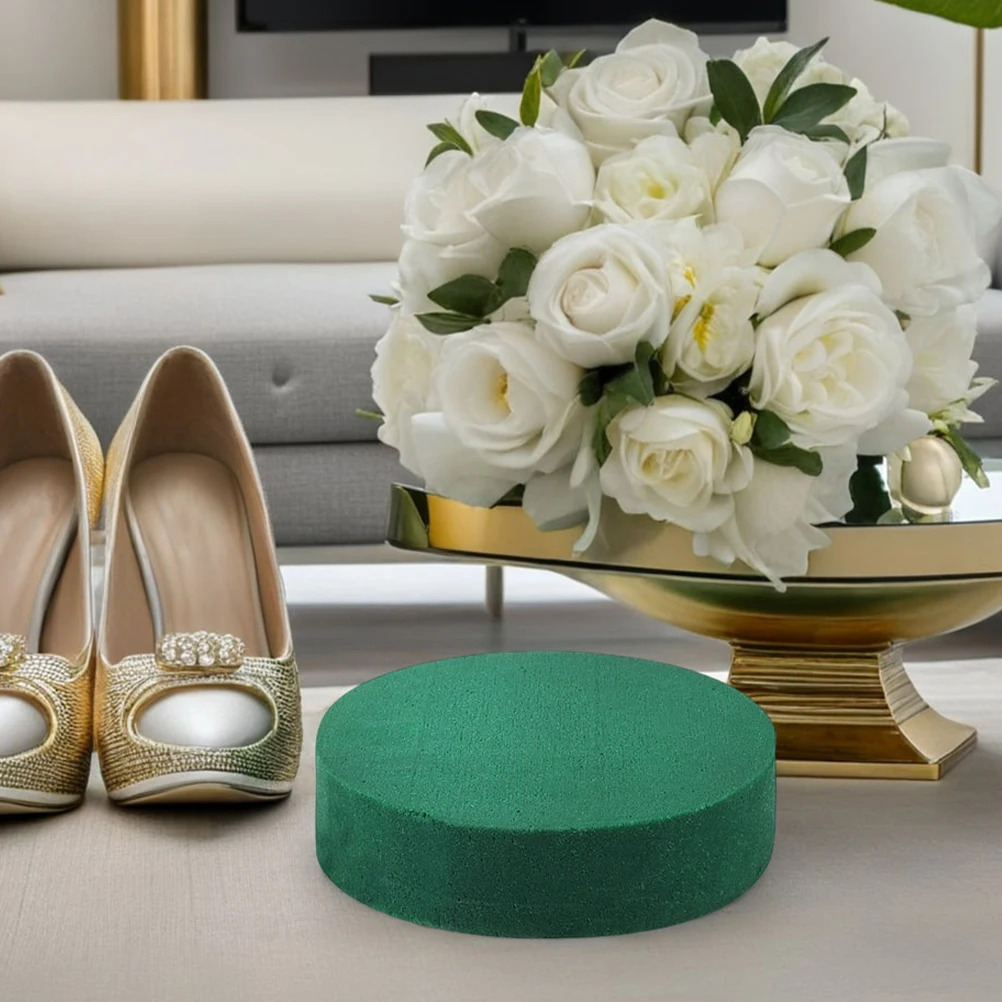4 pcs 4 Packs Floral Foam Blocks Round Shape for Artificial Fresh Flowers Wedding Supplies Easy Shaping Versatile 
4 pcs 4 Packs Floral Foam Blocks Round Shape for Artificial Fresh Flowers Wedding Supplies Easy Shaping Versatile