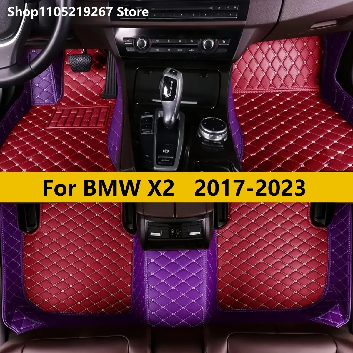 Custom Car Floor Mats For BMW X2 F39 2017-2023 Auto Carpets Foot Coche Accessorie
Custom Car Floor Mats For BMW X2 F39 2017-2023 Auto Carpets Foot Coche Accessorie