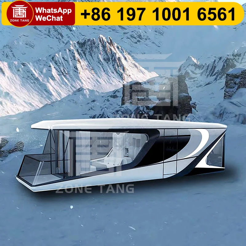 Eco-Friendliness Prefabricated House Leak Proof Prefablicadas Houses Factory Price Space Capsule House Hot Selling CE Approved
Eco-Friendliness Prefabricated House Leak Proof Prefablicadas Houses Factory Price Space Capsule House Hot Selling CE Approved
