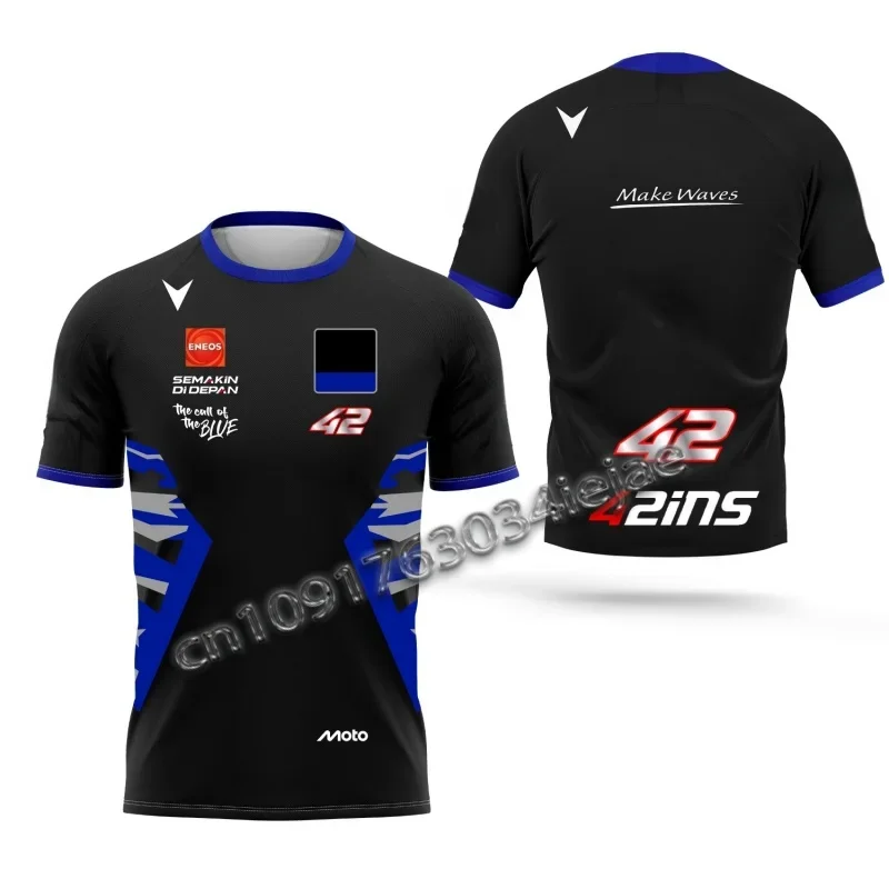 2025 New Motorcycle Race No.20 Fabio Quartararo Men's and Women's T-Shirts Summer Casual Sports Children's T-Shirts Fashion Tops
2025 New Motorcycle Race No.20 Fabio Quartararo Men's and Women's T-Shirts Summer Casual Sports Children's T-Shirts Fashion Tops