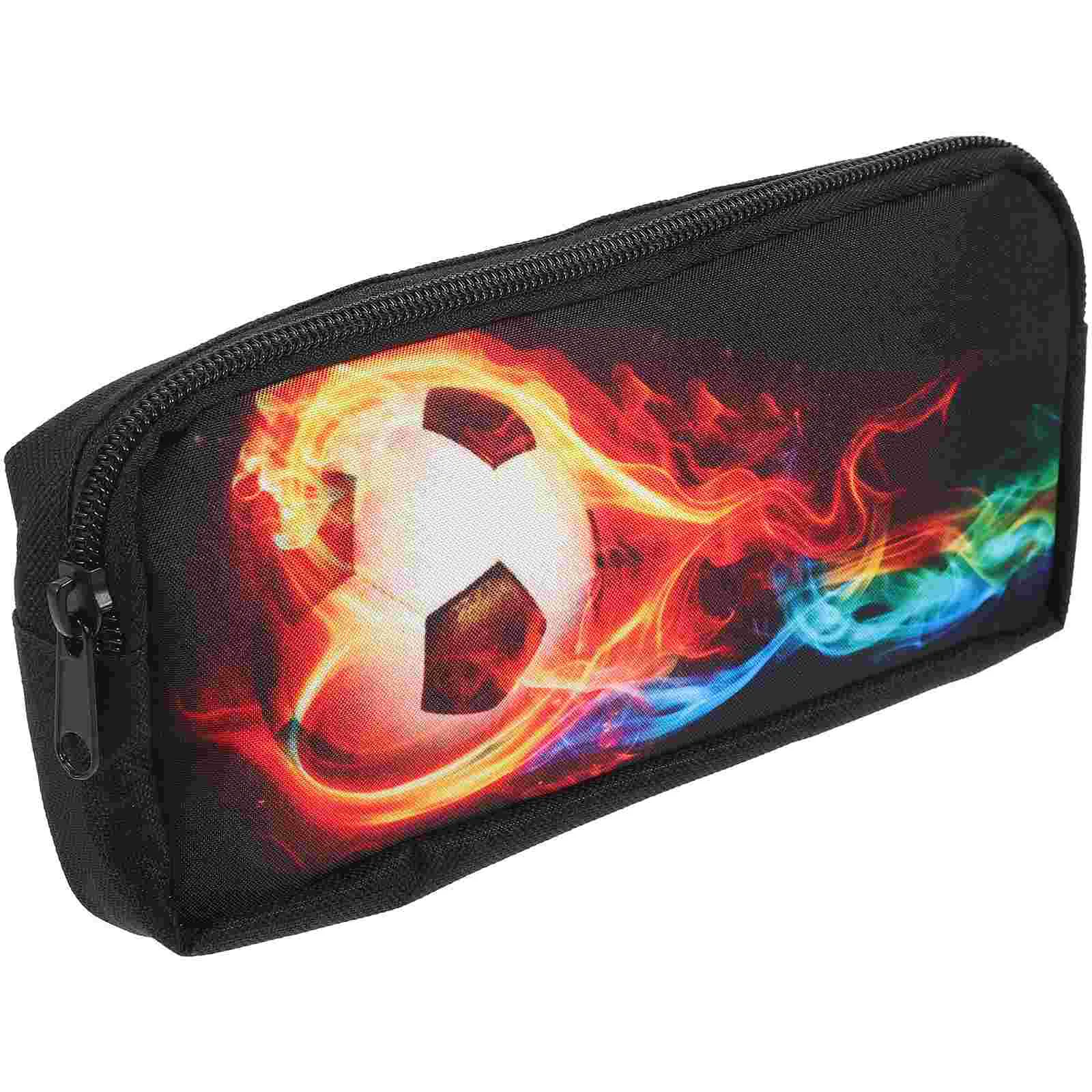 Primary School Student Stationery Bag Pencil Pouch Multi-function Case Flame Football Portable Polyester Handheld Pupils
Primary School Student Stationery Bag Pencil Pouch Multi-function Case Flame Football Portable Polyester Handheld Pupils