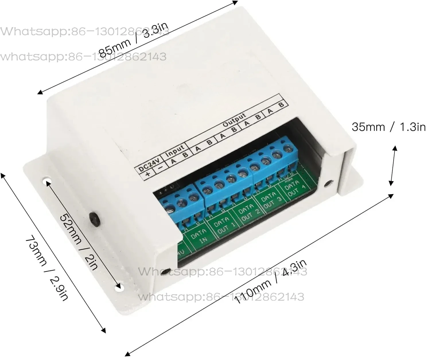 Buffer SY-1-4 NMEA 1 entrada, 4 saídas Buffer de isolamento divisor serial marinho para sistemas de circuito 24V
Buffer SY-1-4 NMEA 1 entrada, 4 saídas Buffer de isolamento divisor serial marinho para sistemas de circuito 24V