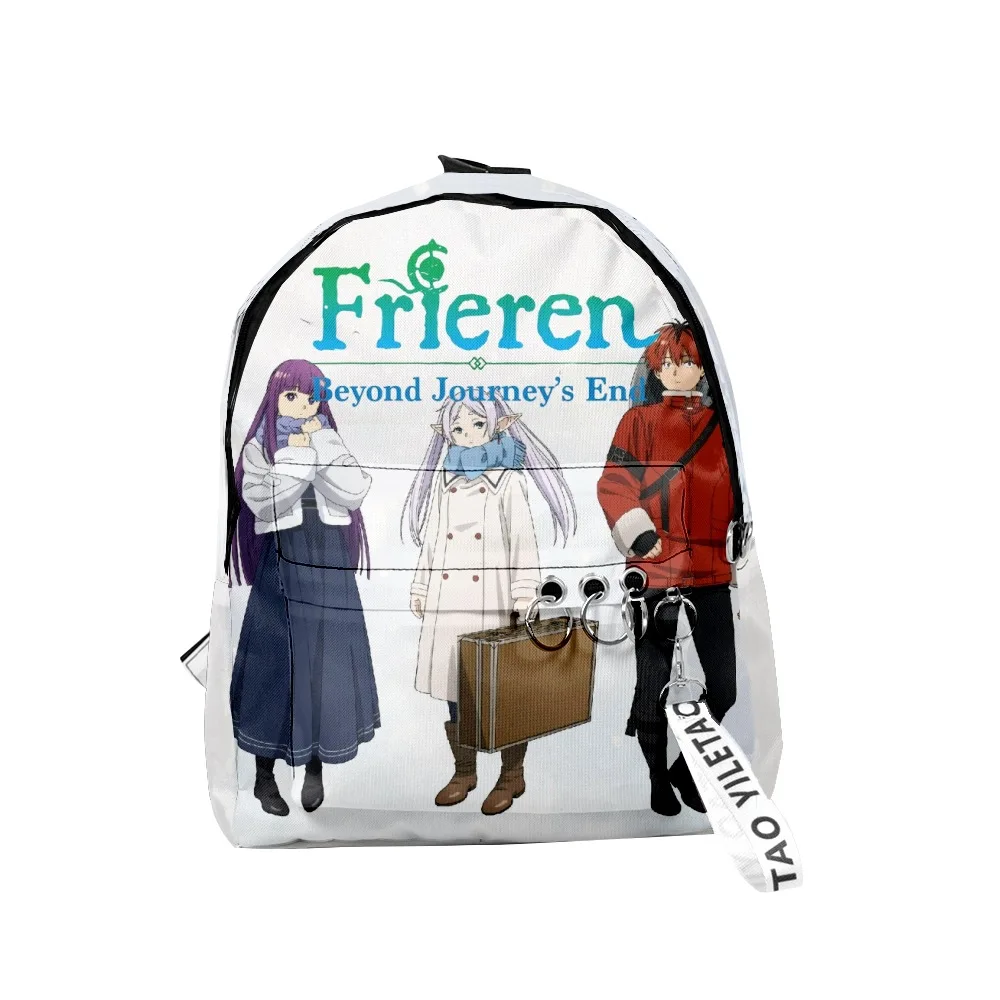 Cartoon Popular Frieren School Bag Boys Girls Cute Small Travel Bags 3D Print Oxford Waterproof Key Chain Notebook Backpacks
Cartoon Popular Frieren School Bag Boys Girls Cute Small Travel Bags 3D Print Oxford Waterproof Key Chain Notebook Backpacks