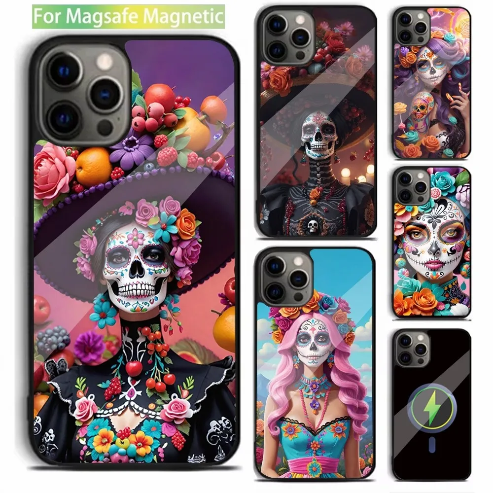 Mexican Catrina Skull Girl Phone Case For iPhone 15,14,13,12,11,Plus,Pro,Max Mini Magsafe Magnetic Wireless Charging
Mexican Catrina Skull Girl Phone Case For iPhone 15,14,13,12,11,Plus,Pro,Max Mini Magsafe Magnetic Wireless Charging