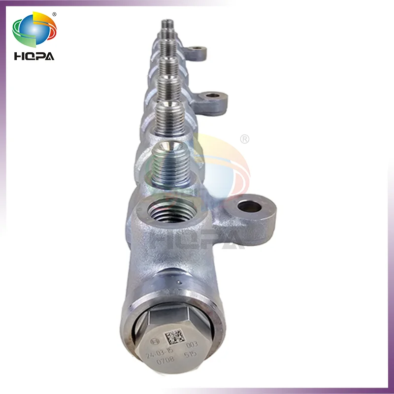 150120-00014 0445226107 FUEL COMMON RAIL FOR DOOSAN ENGINE DL06 DL06P EXCAVATOR DX255LC-3
150120-00014 0445226107 FUEL COMMON RAIL FOR DOOSAN ENGINE DL06 DL06P EXCAVATOR DX255LC-3