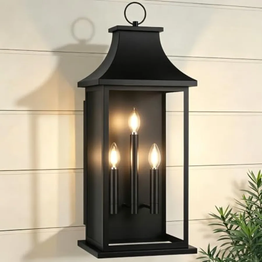 Extra Large Outdoor Wall Lights Outside Lights, Exterior Lighting Fixtures Wall Mount, Wall Sconce Light Outdoor Lanterns for P
Extra Large Outdoor Wall Lights Outside Lights, Exterior Lighting Fixtures Wall Mount, Wall Sconce Light Outdoor Lanterns for P