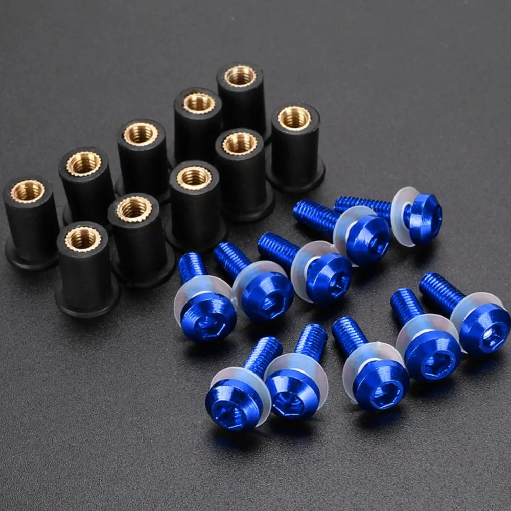 Windshield Screws FOR CFMOTO 150NK 250NK 250NK 400NK/650NK 800NK 650MT 800MT 650TR-G 1250TRG Fairing Fasterner Windscreen Bolts
Windshield Screws FOR CFMOTO 150NK 250NK 250NK 400NK/650NK 800NK 650MT 800MT 650TR-G 1250TRG Fairing Fasterner Windscreen Bolts