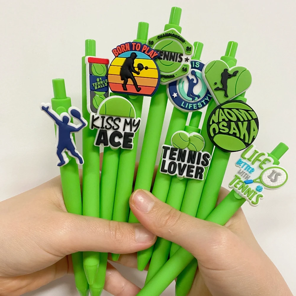 10 шт., сувениры для спортивной вечеринки, ручки для тенниса, спортивный подарок для командных вечеринок, украшения для игроков, любителей спорта
10 шт., сувениры для спортивной вечеринки, ручки для тенниса, спортивный подарок для командных вечеринок, украшения для игроков, любителей спорта