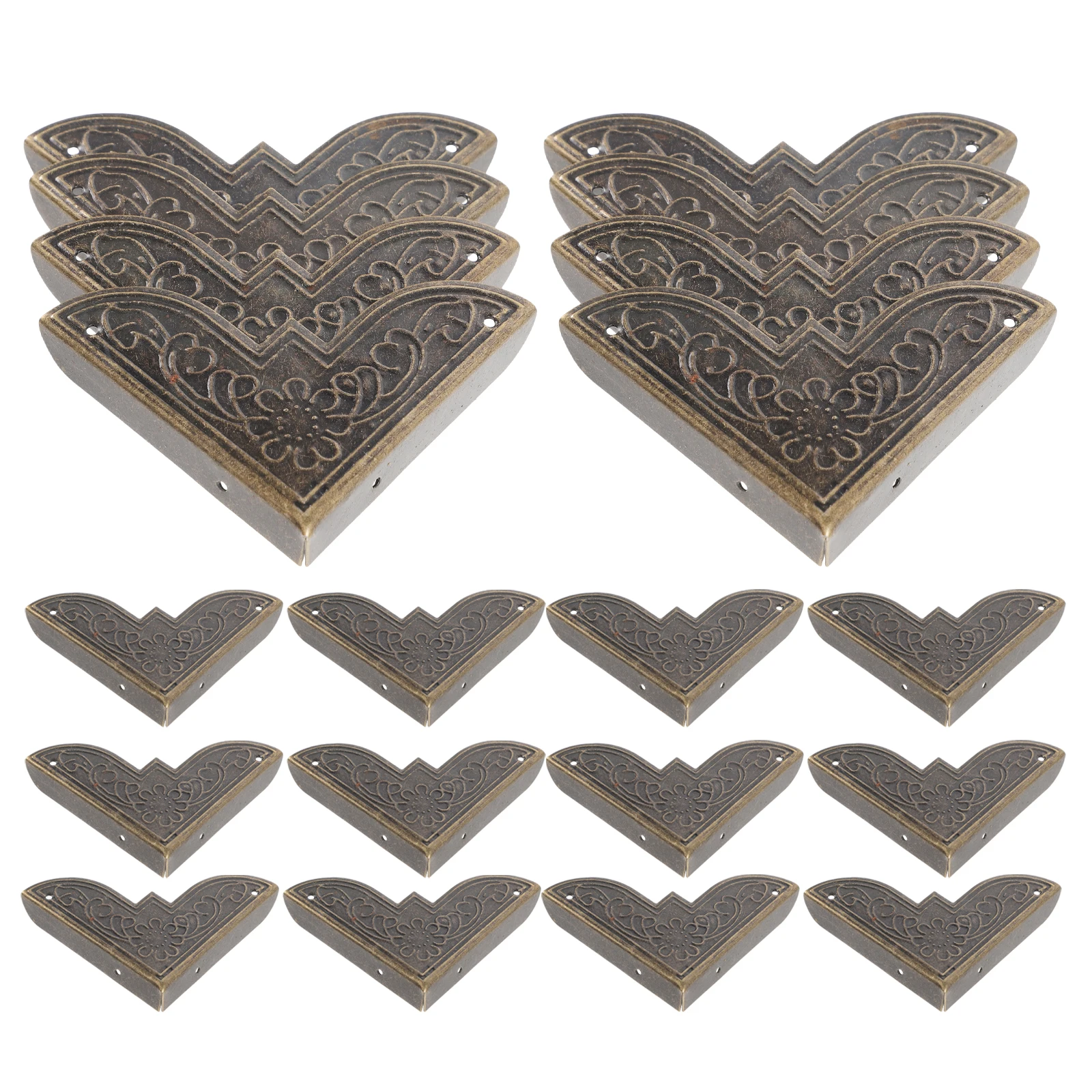 Hardware Corner Code niture Protectors Vintage Metal for Wood Case Edge Decorative Guards
Hardware Corner Code niture Protectors Vintage Metal for Wood Case Edge Decorative Guards