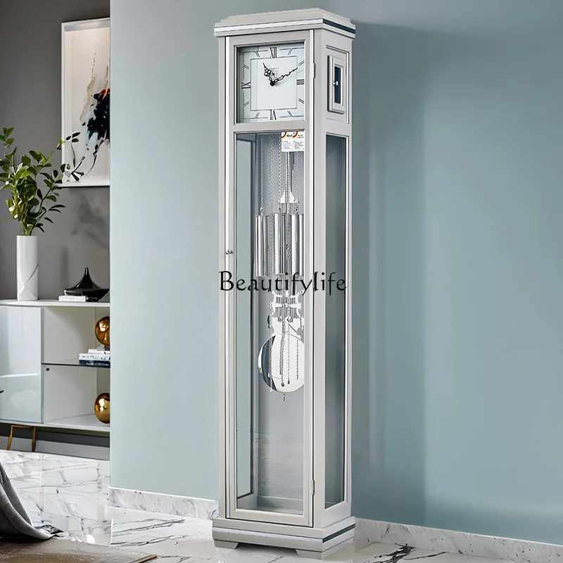 Light luxury modern home simple German Helmler living room floor clock new Chinese clock
Light luxury modern home simple German Helmler living room floor clock new Chinese clock