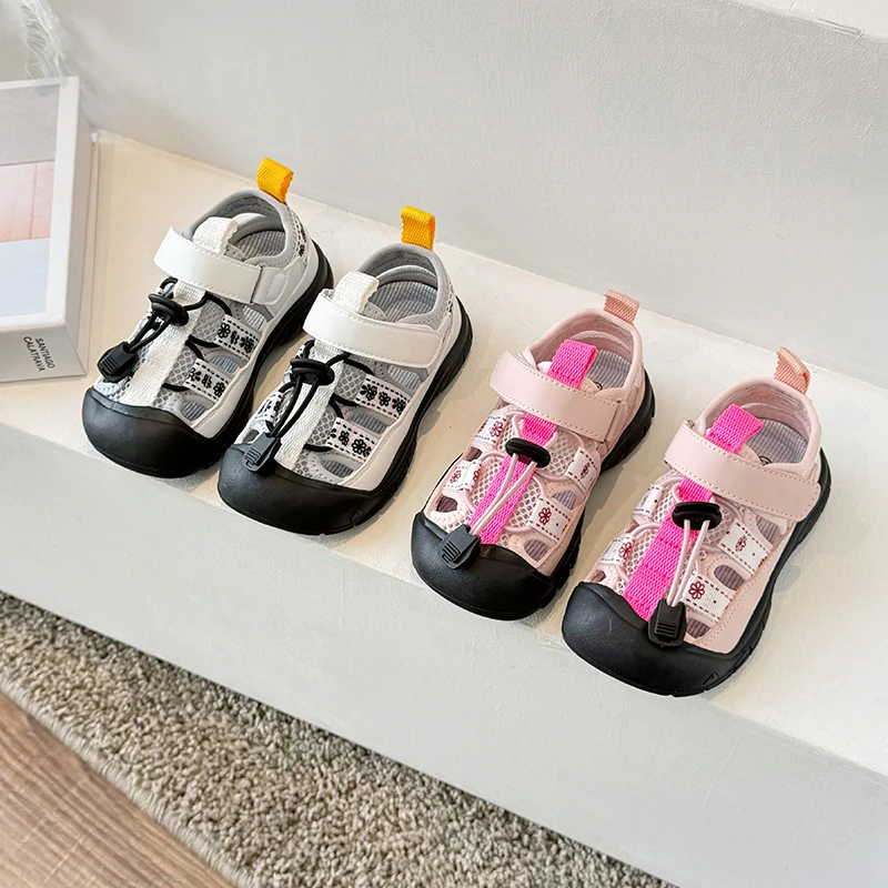 YUYIN Summer New Children's Shoes Soft Non Slip Mesh Sports Sandals Breathable Hollow Out Sports Shoes Outdoor Hiking Shoes
YUYIN Summer New Children's Shoes Soft Non Slip Mesh Sports Sandals Breathable Hollow Out Sports Shoes Outdoor Hiking Shoes