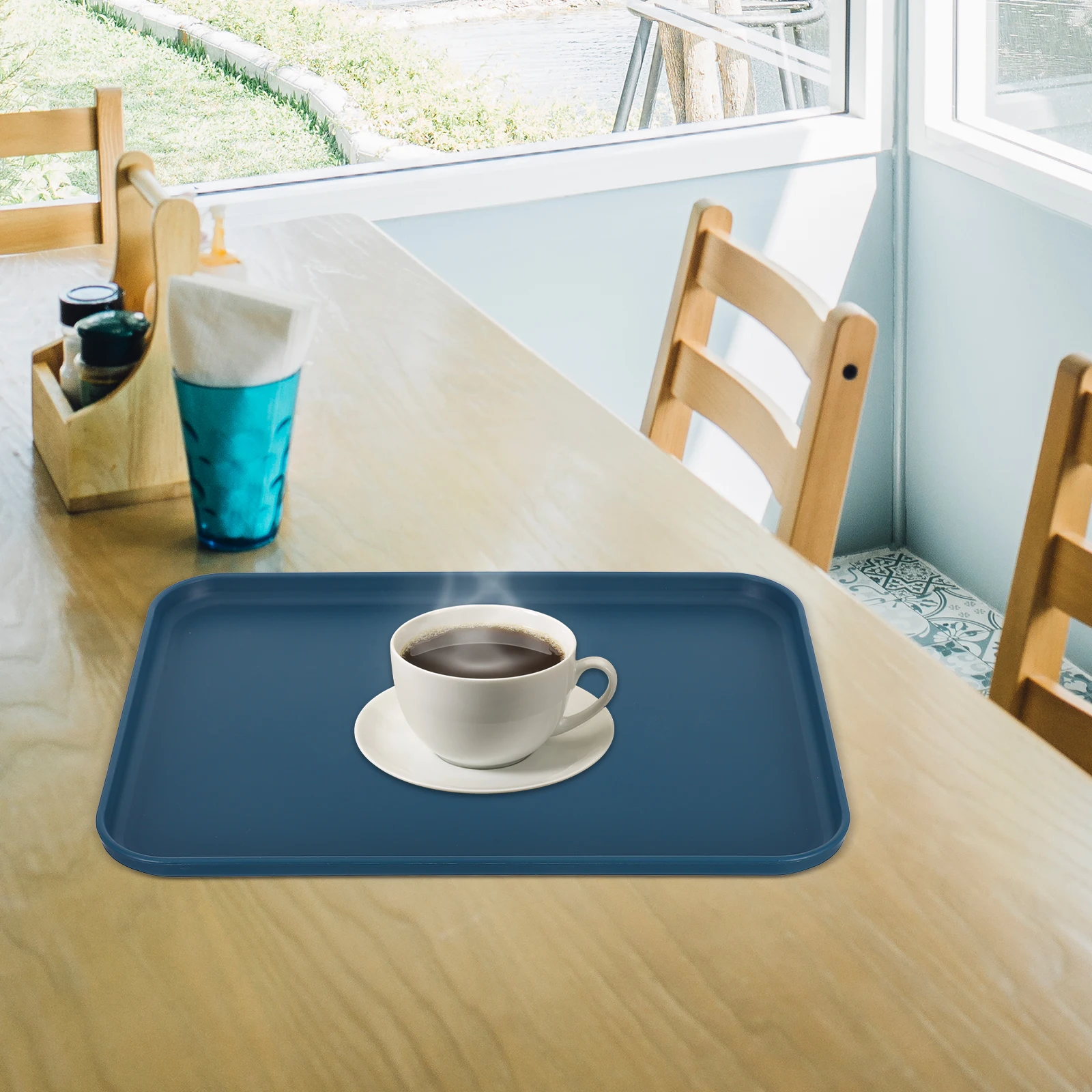 2pcs Rectangular Food Long Plastic Serving For Kitchen Restaurant Non Slip Reusable Dessert Tray Dinner Cafeteria Platter
2pcs Rectangular Food Long Plastic Serving For Kitchen Restaurant Non Slip Reusable Dessert Tray Dinner Cafeteria Platter