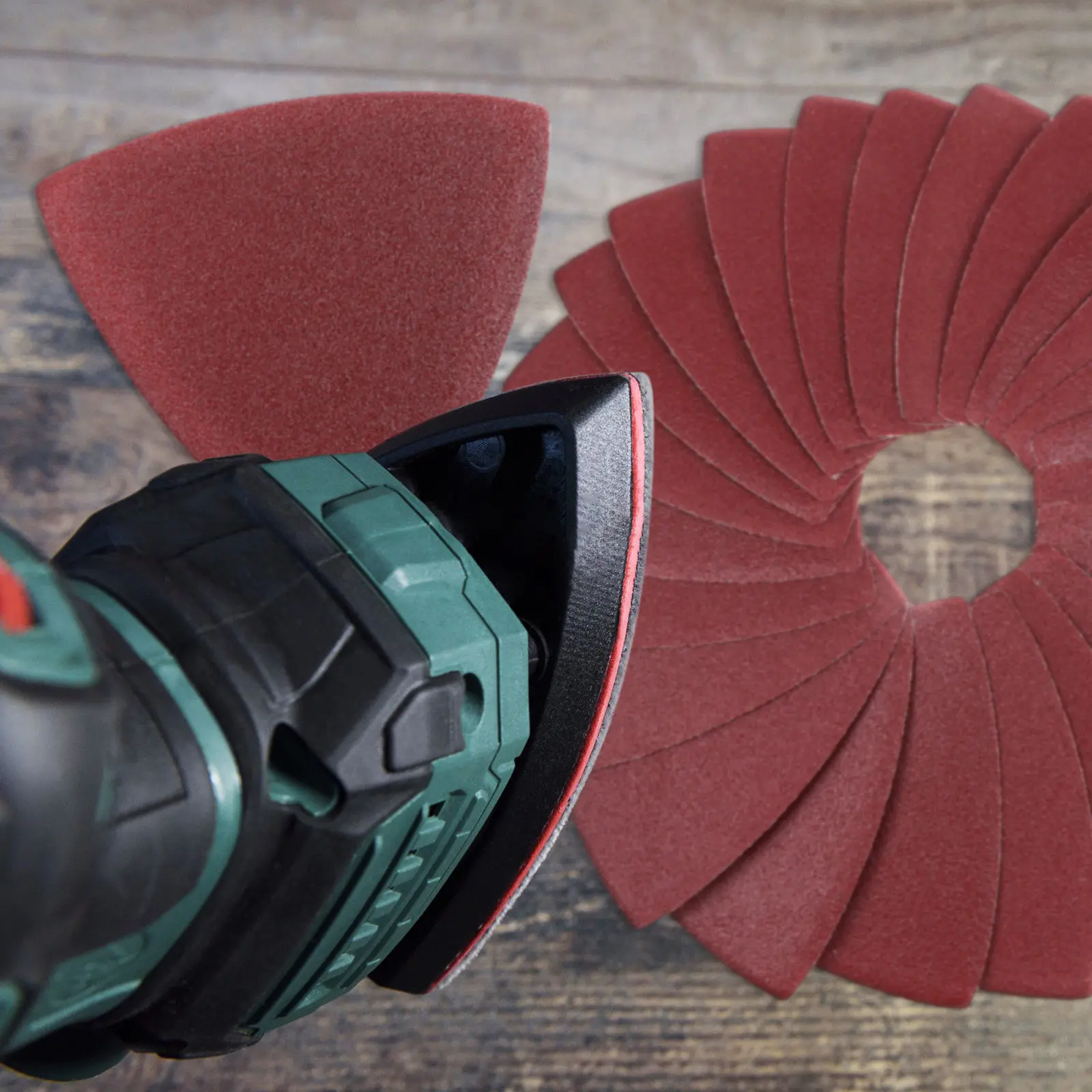 100Pcs Triangle Sanding Pads Self Adhesive Multi Tool Sand Paper for Detail Sander Woodworking Metal Plastic Sand Paper
100Pcs Triangle Sanding Pads Self Adhesive Multi Tool Sand Paper for Detail Sander Woodworking Metal Plastic Sand Paper