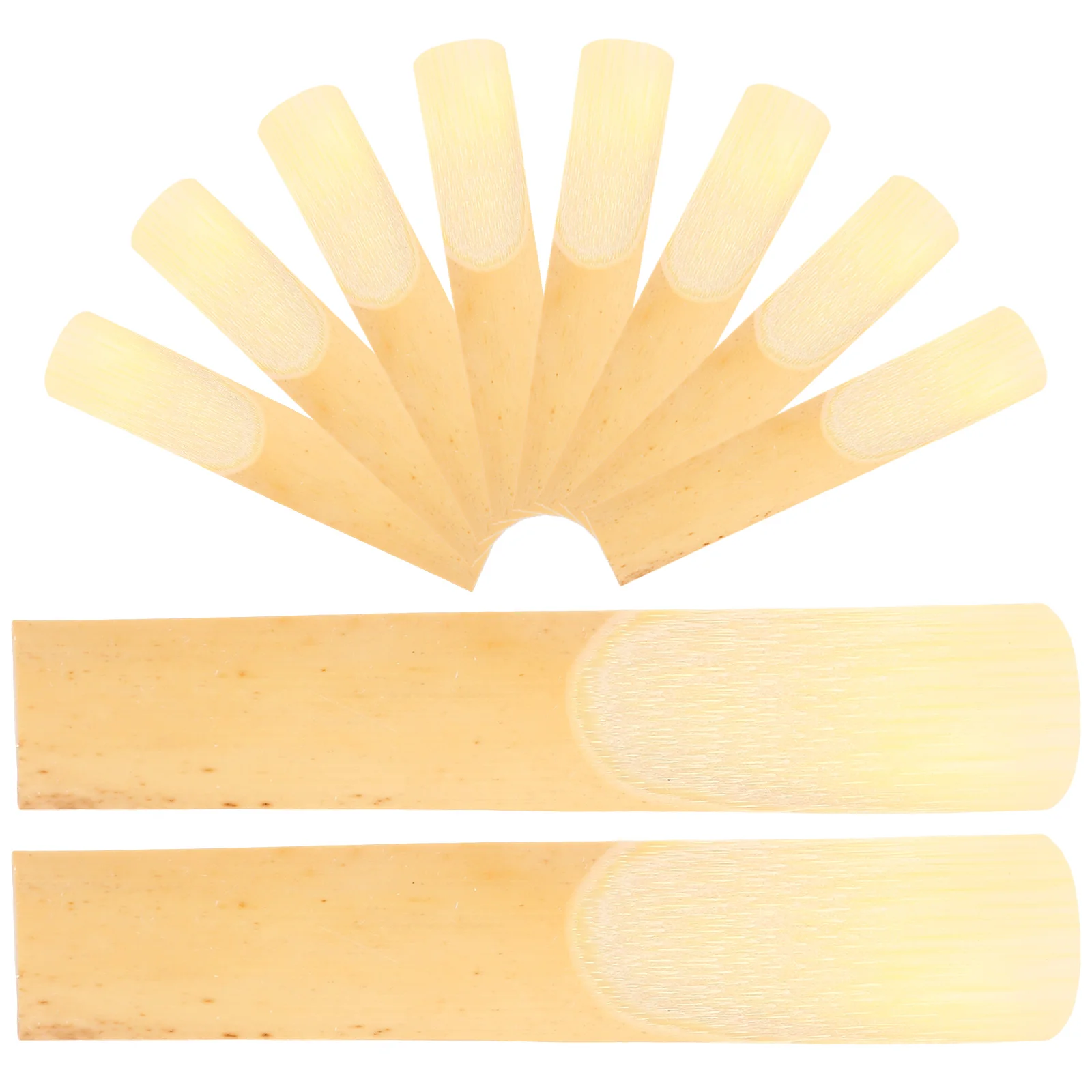 10Pcs Clarinet Reeds High Grade Material for Smooth Sound Beginner Clarinet Reeds Compact Size Portable Reed for Daily Use
10Pcs Clarinet Reeds High Grade Material for Smooth Sound Beginner Clarinet Reeds Compact Size Portable Reed for Daily Use