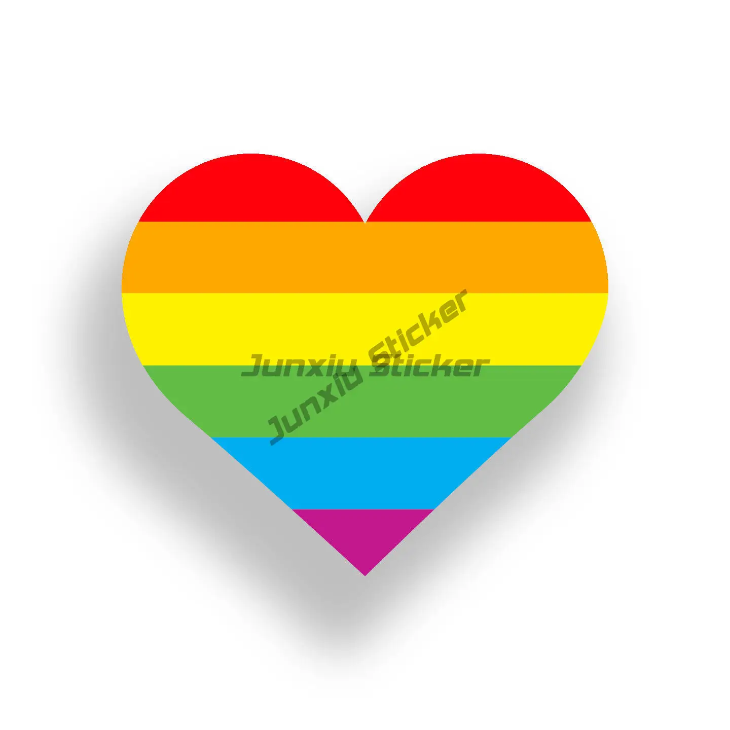 Personality LGBT Pride Rainbow Flag Heart shaped Sticker LGBT Cup Laptop Window Bumper External Gadgets
Personality LGBT Pride Rainbow Flag Heart shaped Sticker LGBT Cup Laptop Window Bumper External Gadgets