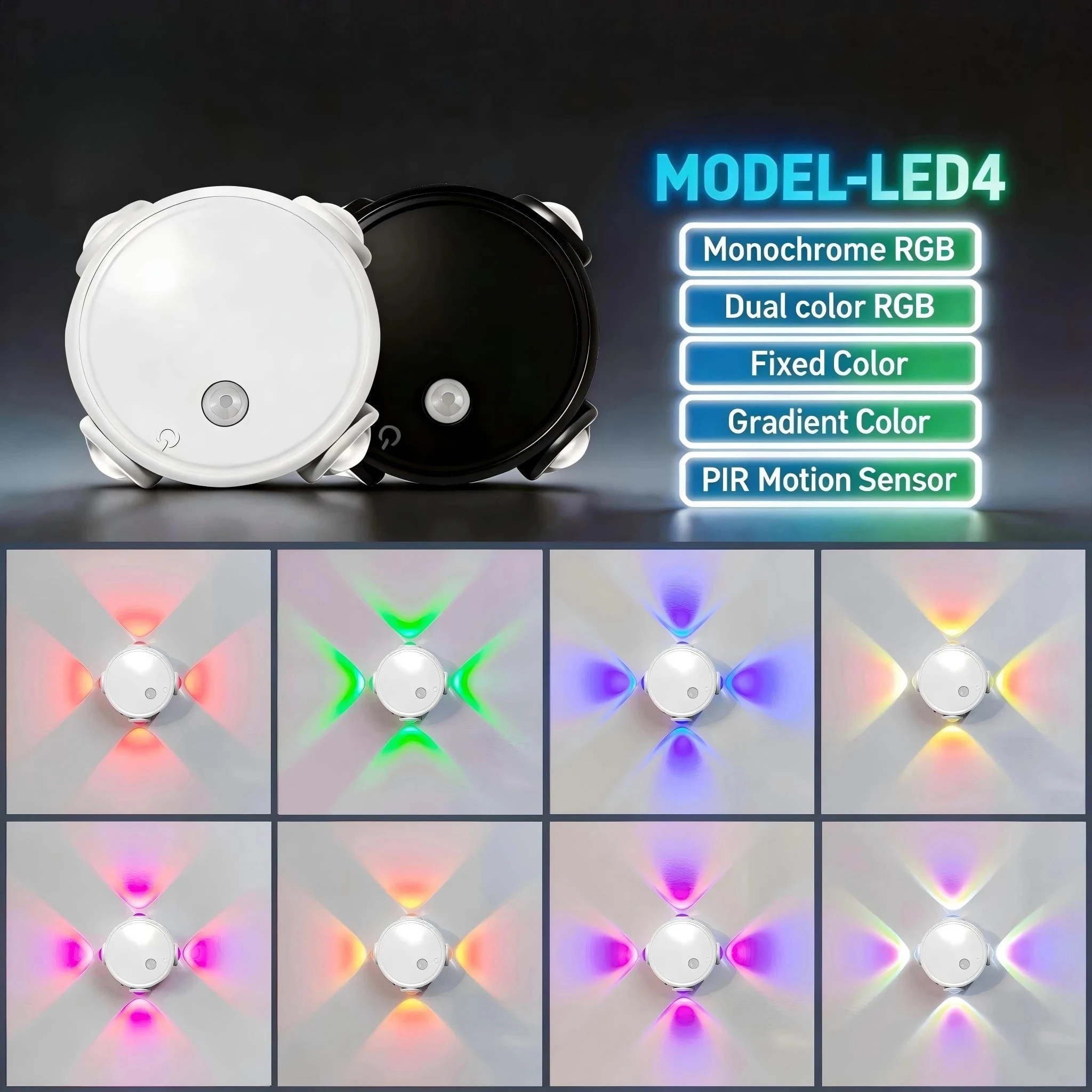 Перезаряжаемый RGB-светильник с градиентной подсветкой и магнитным датчиком движения, умный ночник для спальни, гардероба, сада, домашнего декора
Перезаряжаемый RGB-светильник с градиентной подсветкой и магнитным датчиком движения, умный ночник для спальни, гардероба, сада, домашнего декора