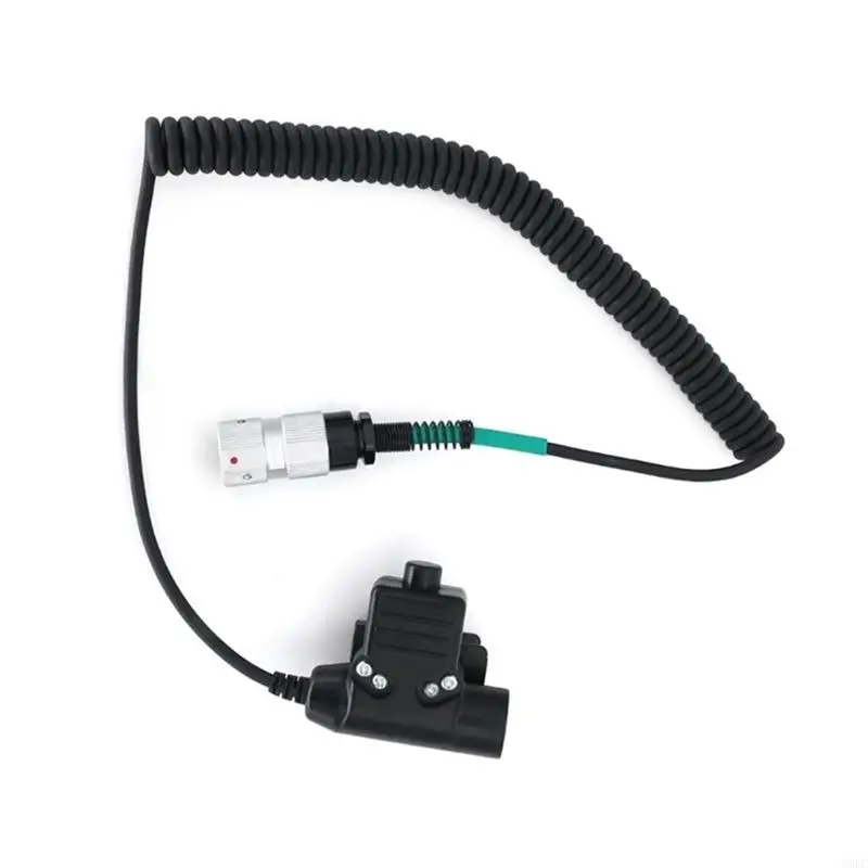 N82R Push To Talking Button Walkietalkie Headsets U94 PTT Adapters Cable For PRC152 6 Pin Plug Radios
N82R Push To Talking Button Walkietalkie Headsets U94 PTT Adapters Cable For PRC152 6 Pin Plug Radios