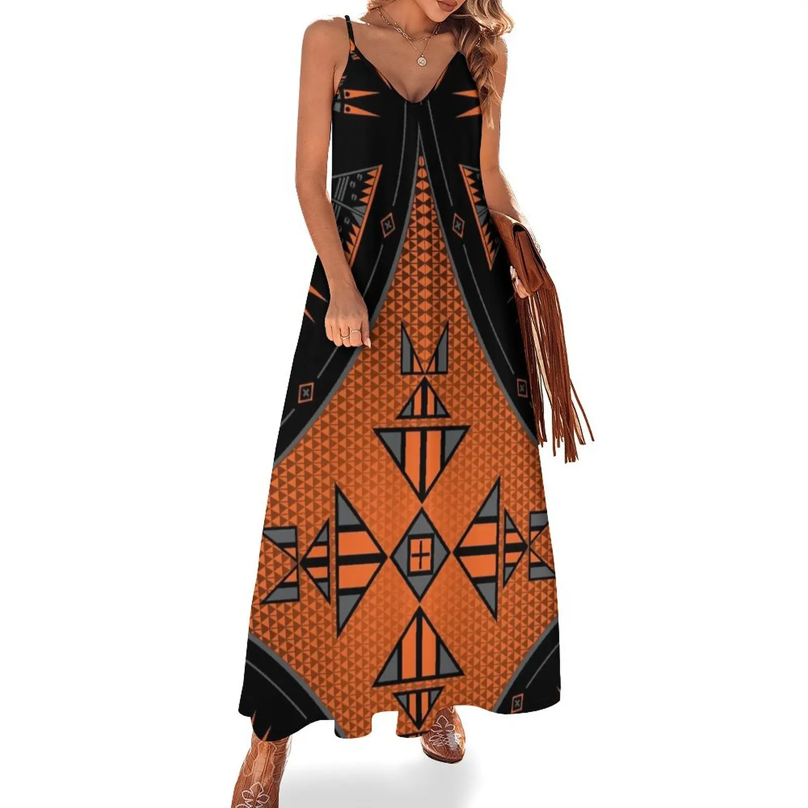 Buffalo Gathering Orange Sleeveless Dress luxury evening dresses for women 2025 dresses for womens dress women summer
Buffalo Gathering Orange Sleeveless Dress luxury evening dresses for women 2025 dresses for womens dress women summer