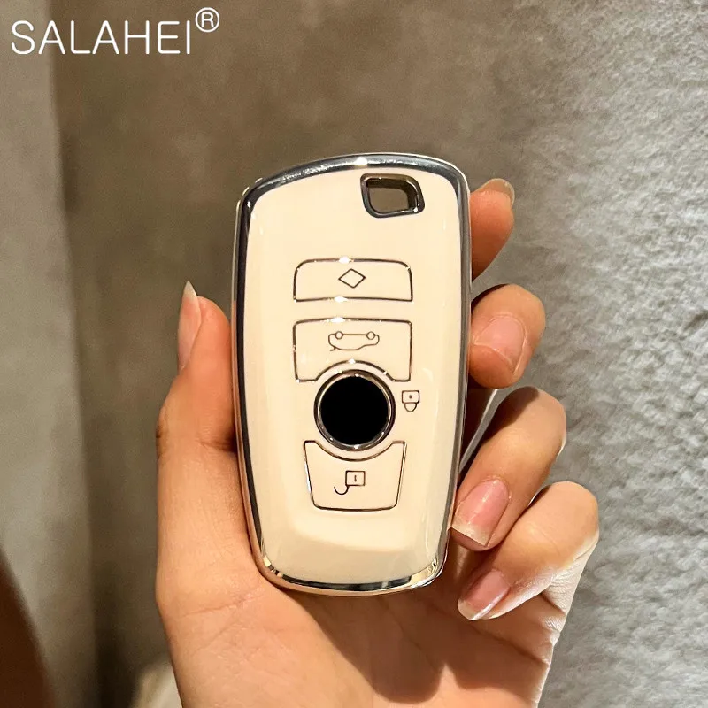 New TPU Car Remote Smart Key Cover Case Fob For BMW F20 F30 G20 f31 F34 F10 G30 F11 X3 F25 X4 I3 M3 M4 1 3 5 Series Accessories
New TPU Car Remote Smart Key Cover Case Fob For BMW F20 F30 G20 f31 F34 F10 G30 F11 X3 F25 X4 I3 M3 M4 1 3 5 Series Accessories