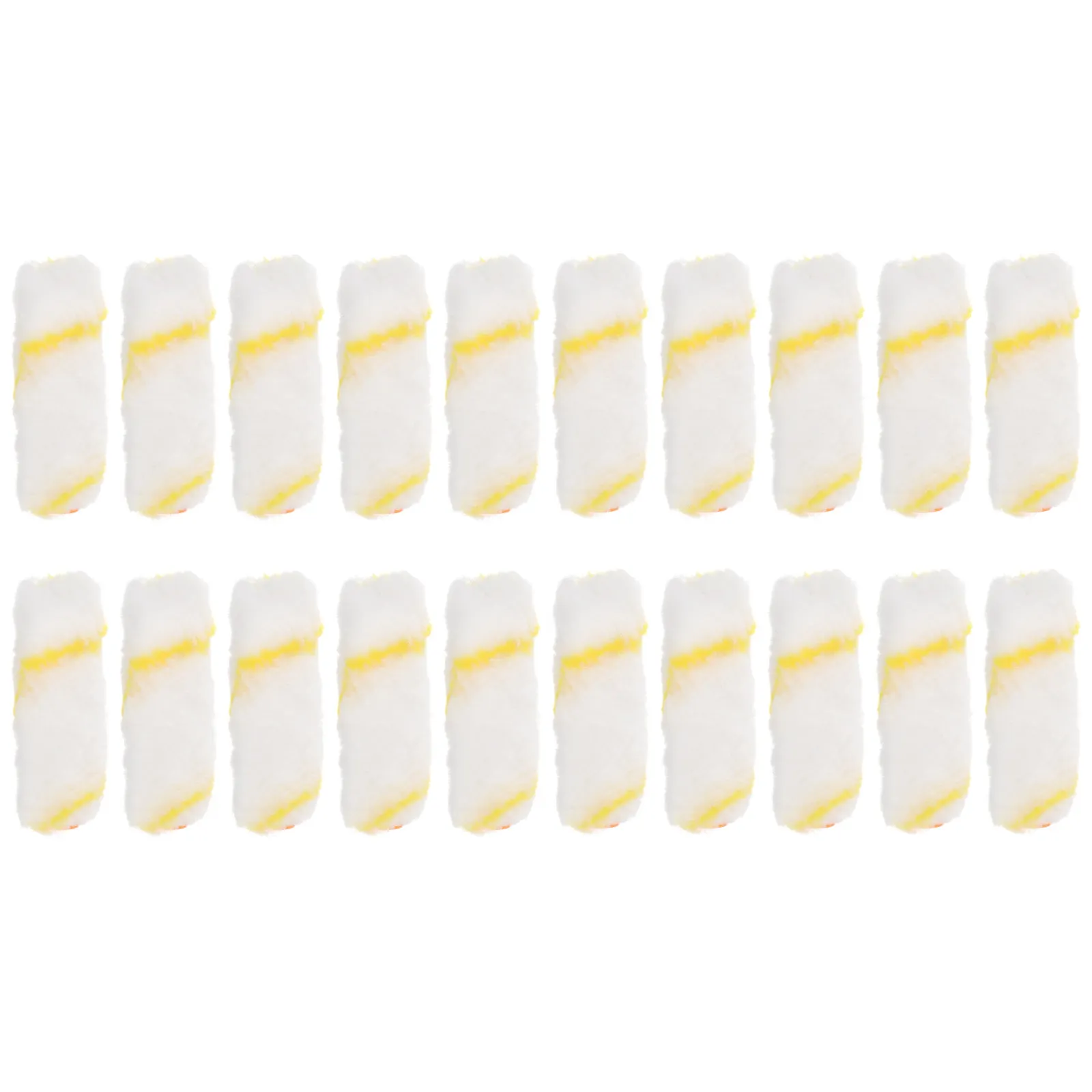 20Pcs Paint Roller Cover Smooth Surface Mini Rollers Cover Fast Drying Easy Use for Doors Windows Chair Rails Baseboards
20Pcs Paint Roller Cover Smooth Surface Mini Rollers Cover Fast Drying Easy Use for Doors Windows Chair Rails Baseboards