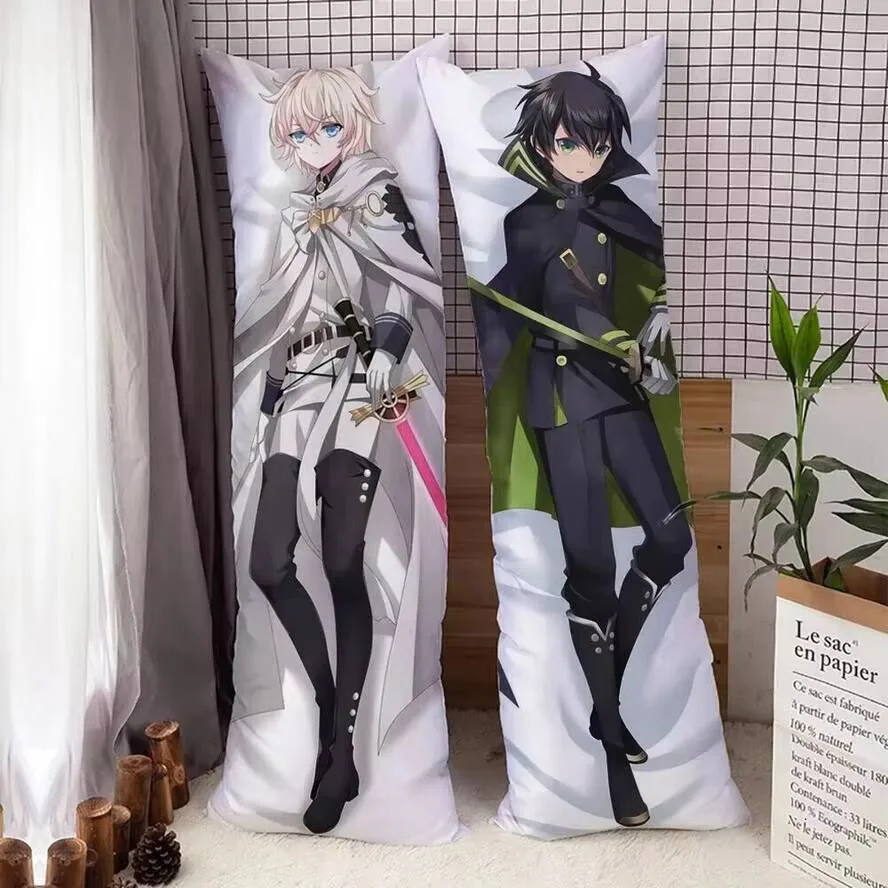 Dakimakura Yuichiro & Anime Mikaela Hyakuya Decorative Hing Body Pillow Case Cover DIY Custom &
Dakimakura Yuichiro & Anime Mikaela Hyakuya Decorative Hing Body Pillow Case Cover DIY Custom &