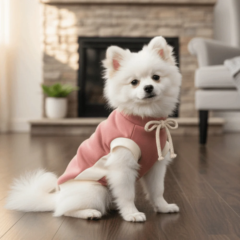 Pet Vest Patchwork Dog Sweatshirt Cozy Warm Puppy Pullovers Soft with Bow Dog Bottoming Shirt Autumn
Pet Vest Patchwork Dog Sweatshirt Cozy Warm Puppy Pullovers Soft with Bow Dog Bottoming Shirt Autumn