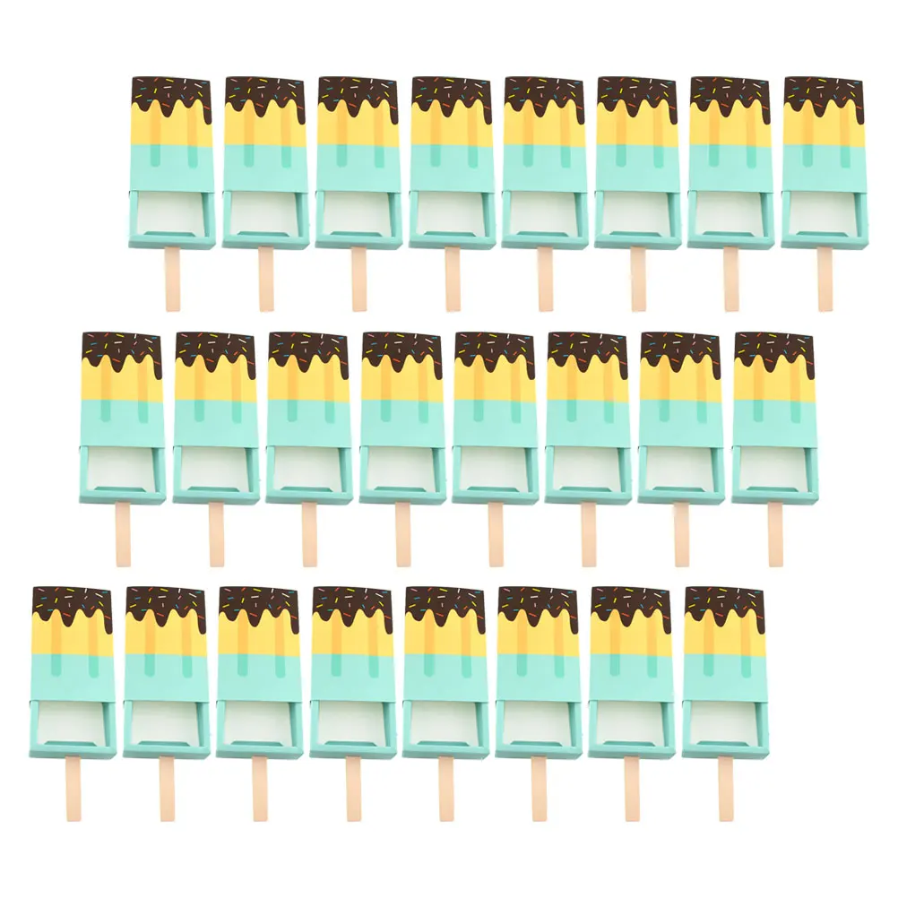 50 Pcs Ice Cream Wedding Candy Box Drawer Type Storage Boxes Gift Packaging 3d Popsicle Shape Bridal Shower Favors
50 Pcs Ice Cream Wedding Candy Box Drawer Type Storage Boxes Gift Packaging 3d Popsicle Shape Bridal Shower Favors