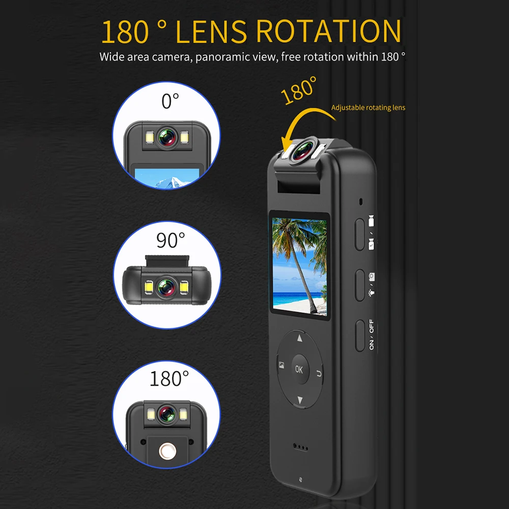4K High-Definition Helmet Camera Outdoor Sports Camera Night vision Motorcycle Riding Video Rotation WiFi Recorder Body Camera
4K High-Definition Helmet Camera Outdoor Sports Camera Night vision Motorcycle Riding Video Rotation WiFi Recorder Body Camera