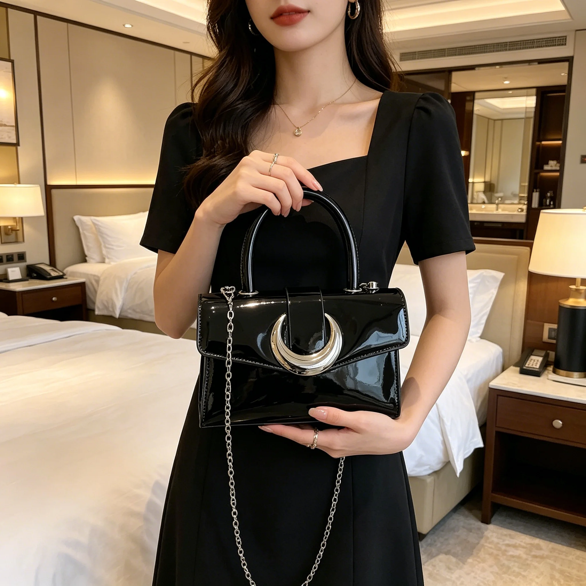 Crossbody Purse Luxury Evening Handbag Wedding Clutch Bag Removable Leather Handbag For Evening Event Date Wedding
Crossbody Purse Luxury Evening Handbag Wedding Clutch Bag Removable Leather Handbag For Evening Event Date Wedding