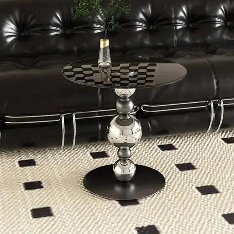 Minimalist Glass Livg Room Sofa Side Table Staless Steel Coffee Table Balcony Side Table Aesthetic Couchtisch Room Furniture
Minimalist Glass Livg Room Sofa Side Table Staless Steel Coffee Table Balcony Side Table Aesthetic Couchtisch Room Furniture