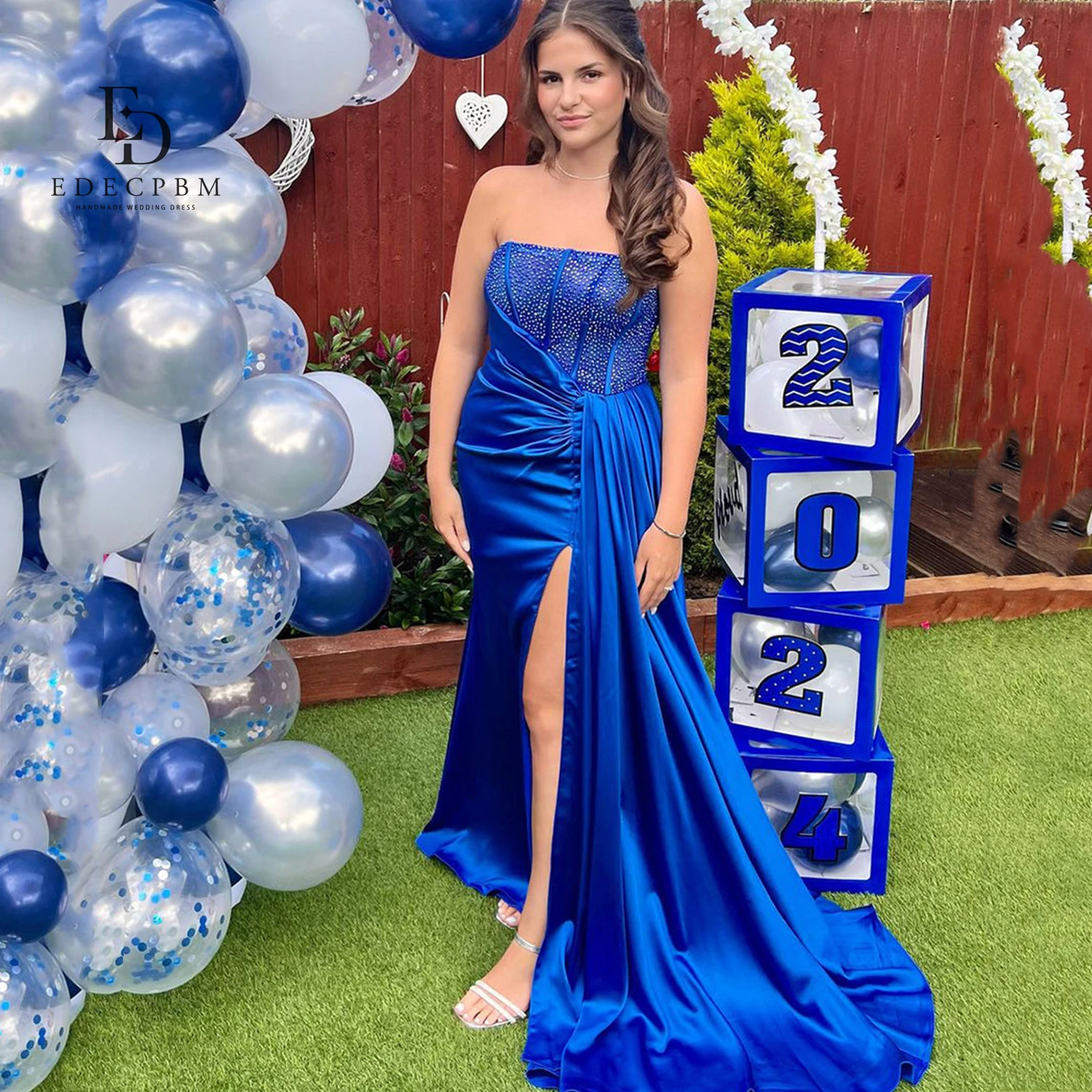 EDECPBM Customized Prom Dress Elegant Long Dress Sharon Happy Evening Dresses Woman Elegant Party Dresses 2025 Mermaid Promdress
EDECPBM Customized Prom Dress Elegant Long Dress Sharon Happy Evening Dresses Woman Elegant Party Dresses 2025 Mermaid Promdress