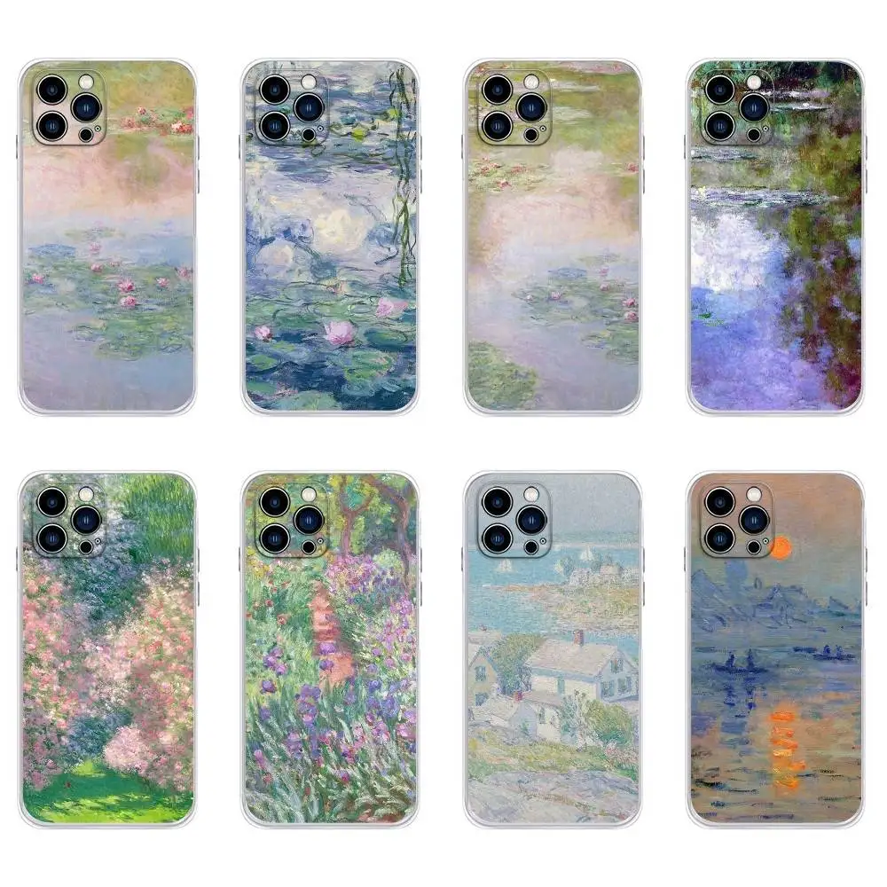 Art Claude M-Monet Painting Print Phone Case for iPhone 16,17,15,14,13,12,Pro Max,11,For iPhone Air,16e Shockproof Back Coque
Art Claude M-Monet Painting Print Phone Case for iPhone 16,17,15,14,13,12,Pro Max,11,For iPhone Air,16e Shockproof Back Coque