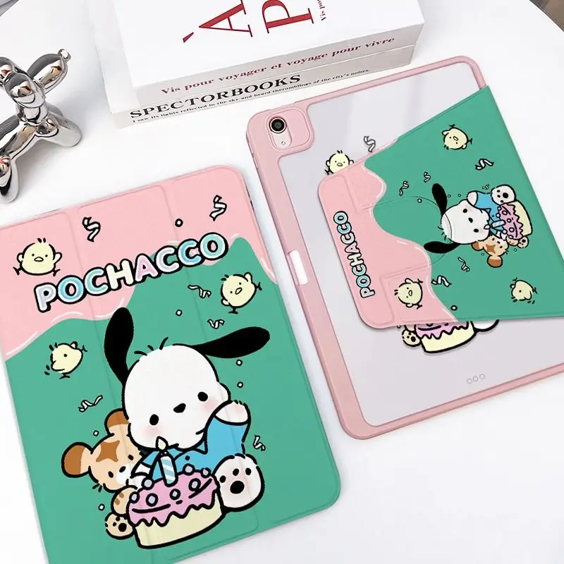 Cute Pochacco IPad Acrylic Case for IPad Air7 Air6 Pro 11/13in 11th A16 10th 9th 5th 6th 9.7in Anti-Bend Cover with Pencil Slot
Cute Pochacco IPad Acrylic Case for IPad Air7 Air6 Pro 11/13in 11th A16 10th 9th 5th 6th 9.7in Anti-Bend Cover with Pencil Slot