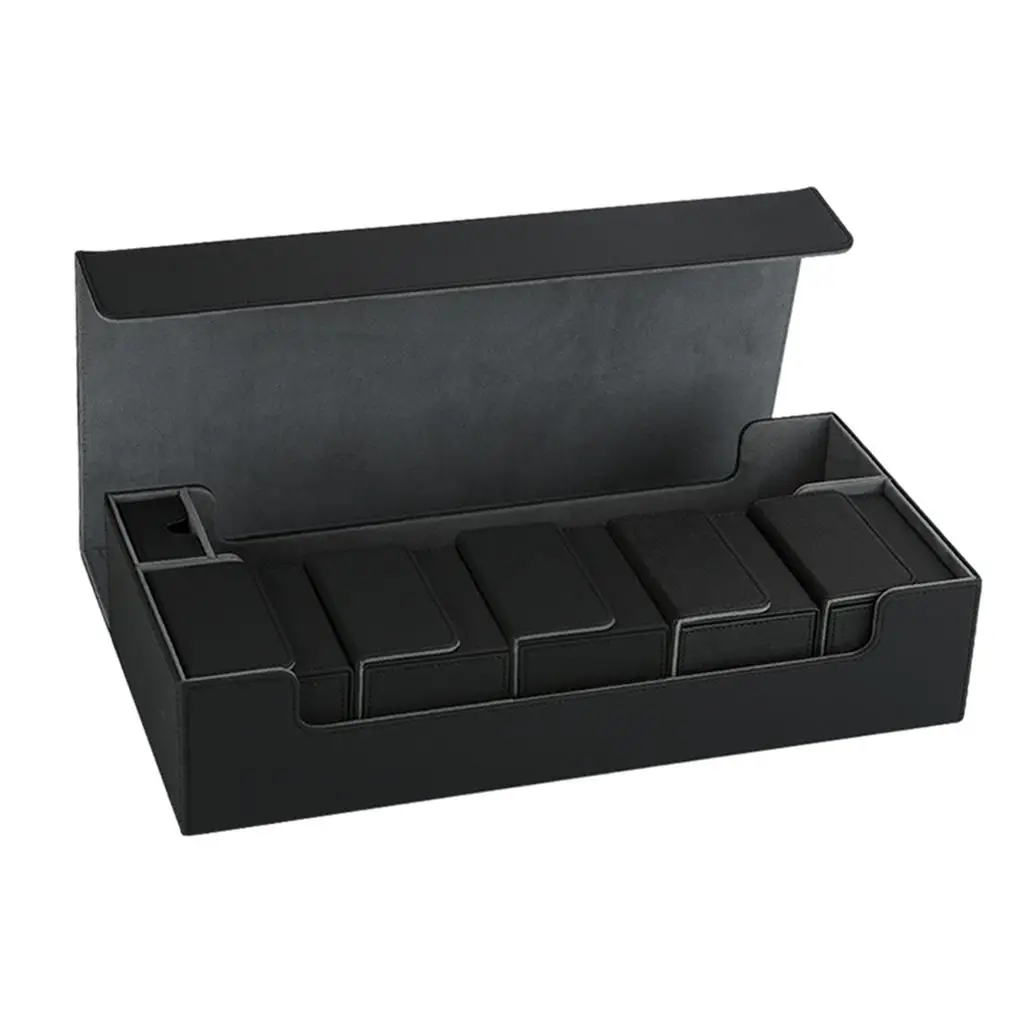 Premium Deck Box for 5 for Trading Card Games Collection Baseball, Football, Basketball, Sports Cards
Premium Deck Box for 5 for Trading Card Games Collection Baseball, Football, Basketball, Sports Cards