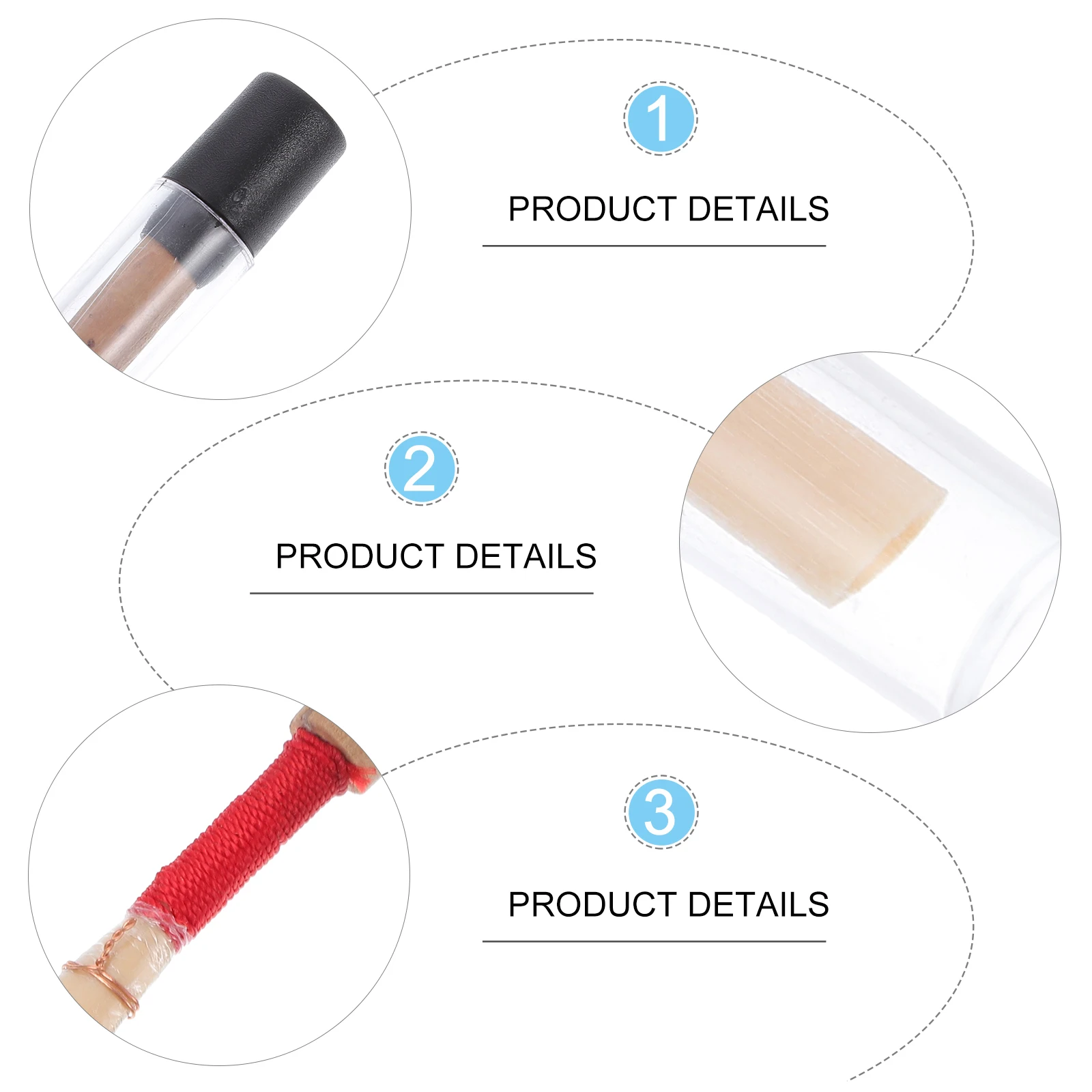 3Pcs Professional Oboe Reeds Wooden Color Handmade Replacement Tabs for Oboe Playing Tools Individually Packed Durable Eco 
3Pcs Professional Oboe Reeds Wooden Color Handmade Replacement Tabs for Oboe Playing Tools Individually Packed Durable Eco