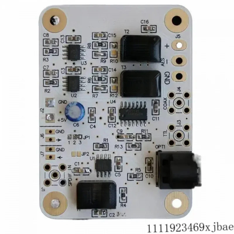SPDIF/TTL Input To SPDIF Fiber Coaxial AES Balance Digital Signal Output Board For Optical Digital Audio CD-ROM
SPDIF/TTL Input To SPDIF Fiber Coaxial AES Balance Digital Signal Output Board For Optical Digital Audio CD-ROM