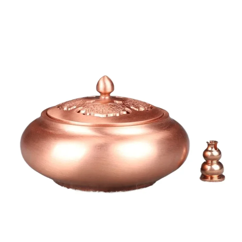 Incense Pure copper large Xuande Sandalwood Household indoor copper incense burner plate
Incense Pure copper large Xuande Sandalwood Household indoor copper incense burner plate