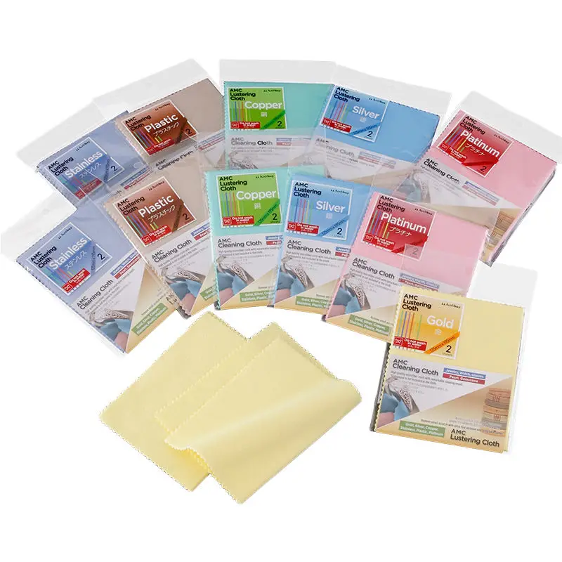 Japanese AMC Lustering Cloth Restores Original Luster Removes Scratches & Oxidation for Silver/Gold/Copper/Stainless Steel
Japanese AMC Lustering Cloth Restores Original Luster Removes Scratches & Oxidation for Silver/Gold/Copper/Stainless Steel
