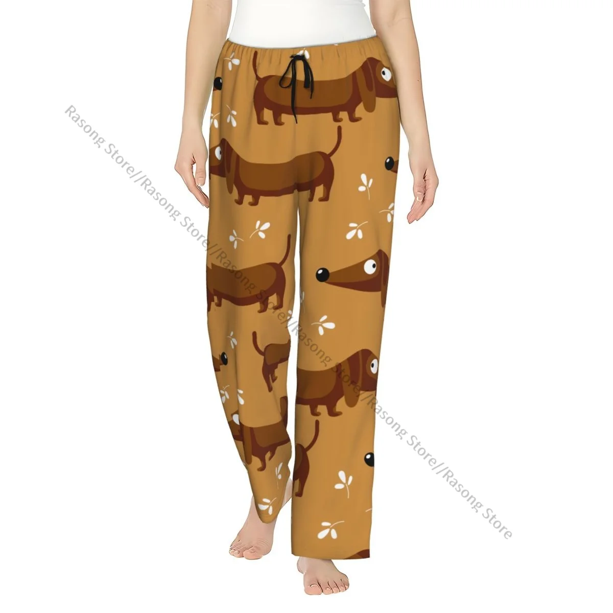 Теплые женские пижамные штаны, забавные штаны для сна с собаками таксы, мягкая одежда для дома
Теплые женские пижамные штаны, забавные штаны для сна с собаками таксы, мягкая одежда для дома