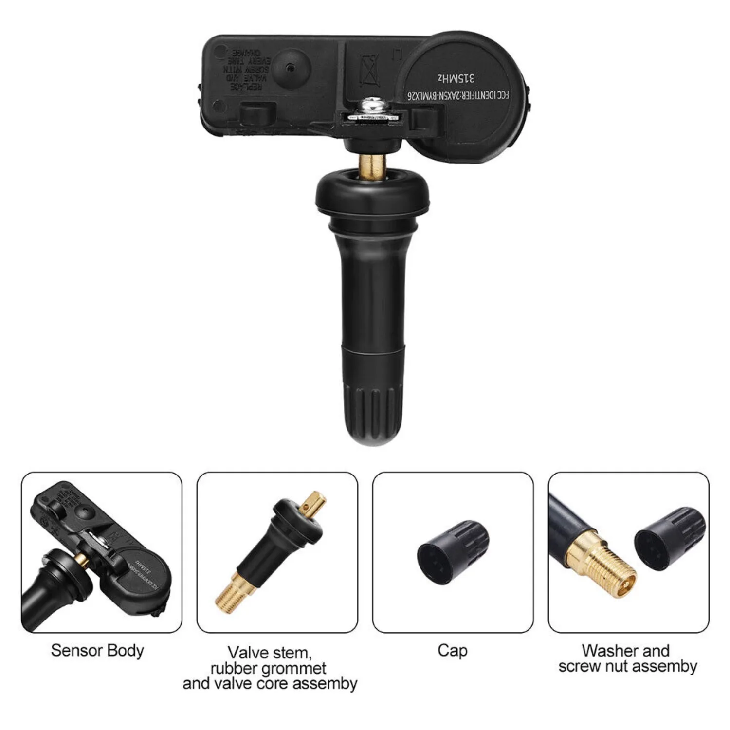 OE (4) For Chevy 11-16 Cruze 20922900/13581558 TPMS Tire Pressure Monitoring Sensor
OE (4) For Chevy 11-16 Cruze 20922900/13581558 TPMS Tire Pressure Monitoring Sensor