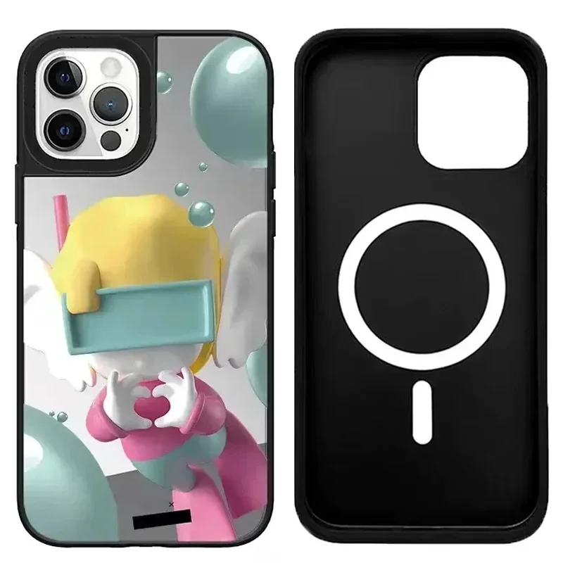 Fashion Doll iPhone 11 12 13 14 15 Pro Max Mirror Surface MagSafe Case Cover Shell
Fashion Doll iPhone 11 12 13 14 15 Pro Max Mirror Surface MagSafe Case Cover Shell