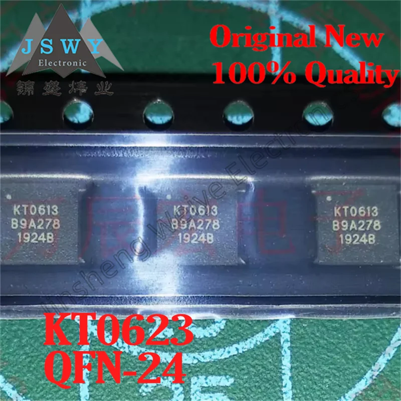 (5/20 pcs) KT0623 KT0613 QFN FM transmitter integrated circuit chip. Brand new and original in stock. Fast shipping. Electronic
(5/20 pcs) KT0623 KT0613 QFN FM transmitter integrated circuit chip. Brand new and original in stock. Fast shipping. Electronic