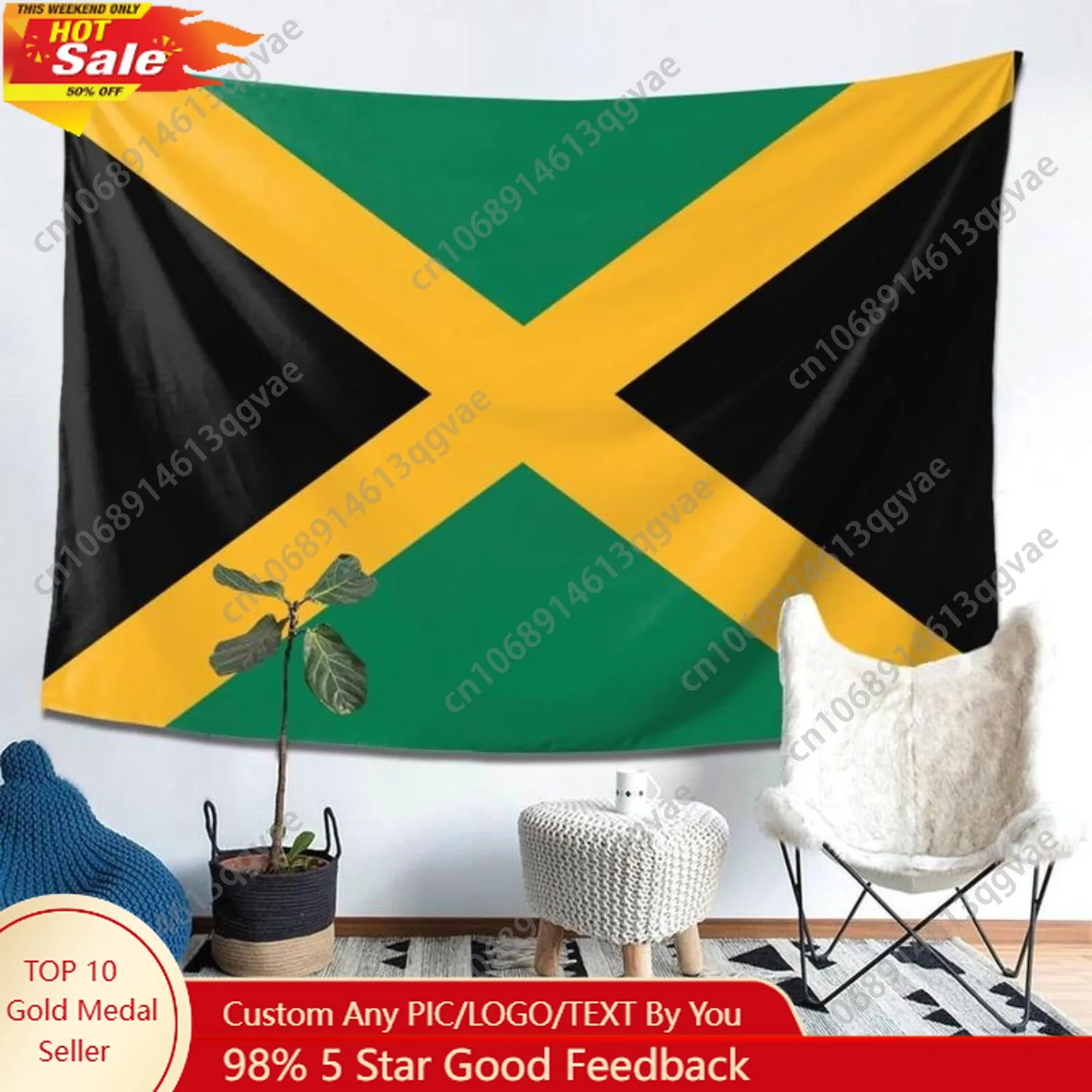 Jamaica Flag Wall Hanging Tapestry Jamaica Flags Wall Hanging Tapestry for Bedroom Living Room Dorm Custom Decoration
Jamaica Flag Wall Hanging Tapestry Jamaica Flags Wall Hanging Tapestry for Bedroom Living Room Dorm Custom Decoration