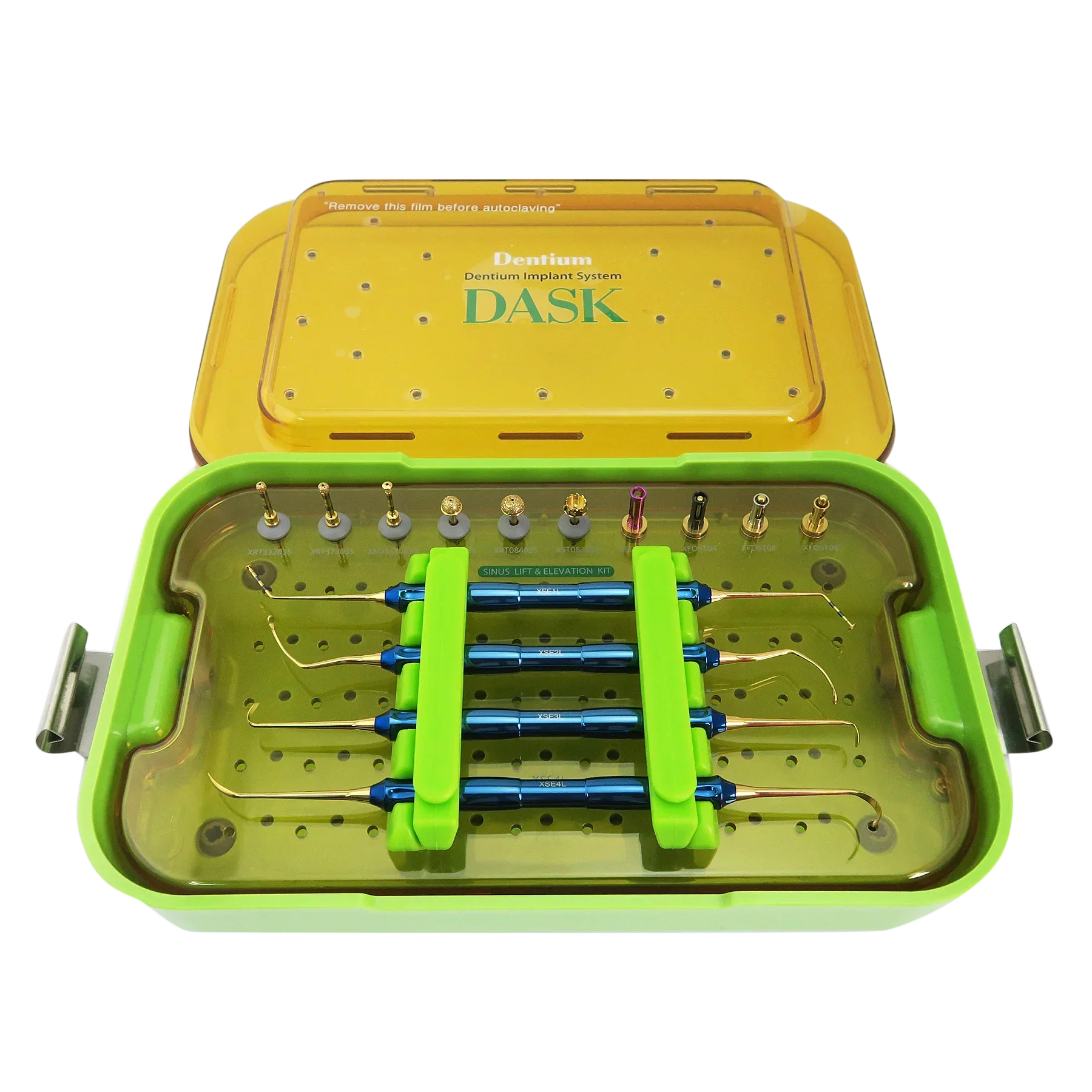 Original Dentals DASK Advanceds Sinus Kit/dentals Implants Kits Titaniums
Original Dentals DASK Advanceds Sinus Kit/dentals Implants Kits Titaniums