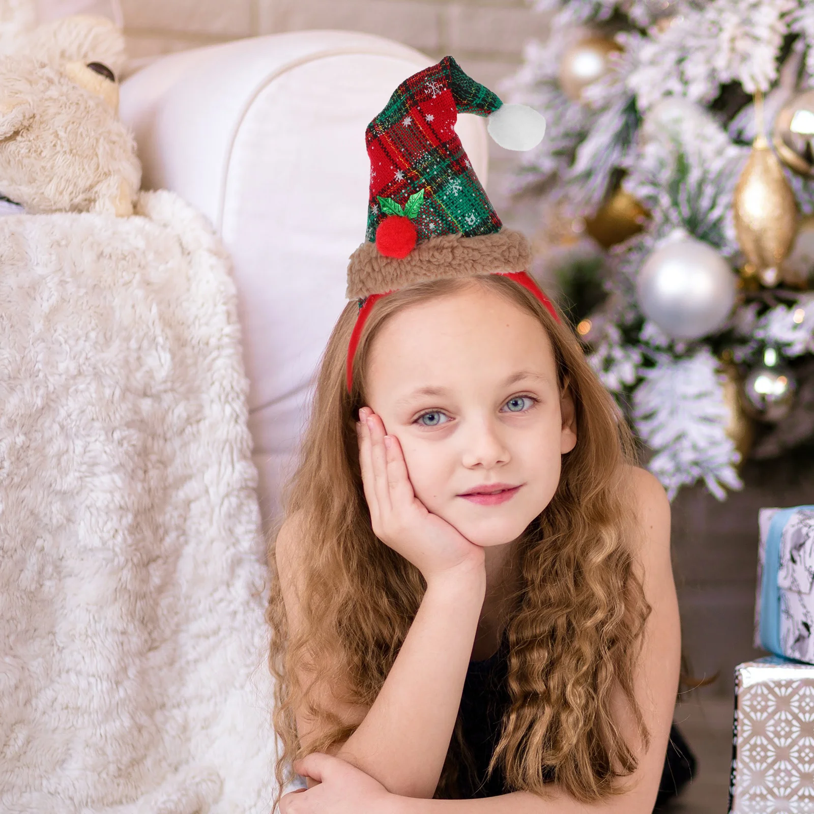 2pcs Christmas Hat Headbands Xmas Hair Hoops Lightweight Festive Party Hats Comfortable Design Stage Performance Decorations
2pcs Christmas Hat Headbands Xmas Hair Hoops Lightweight Festive Party Hats Comfortable Design Stage Performance Decorations