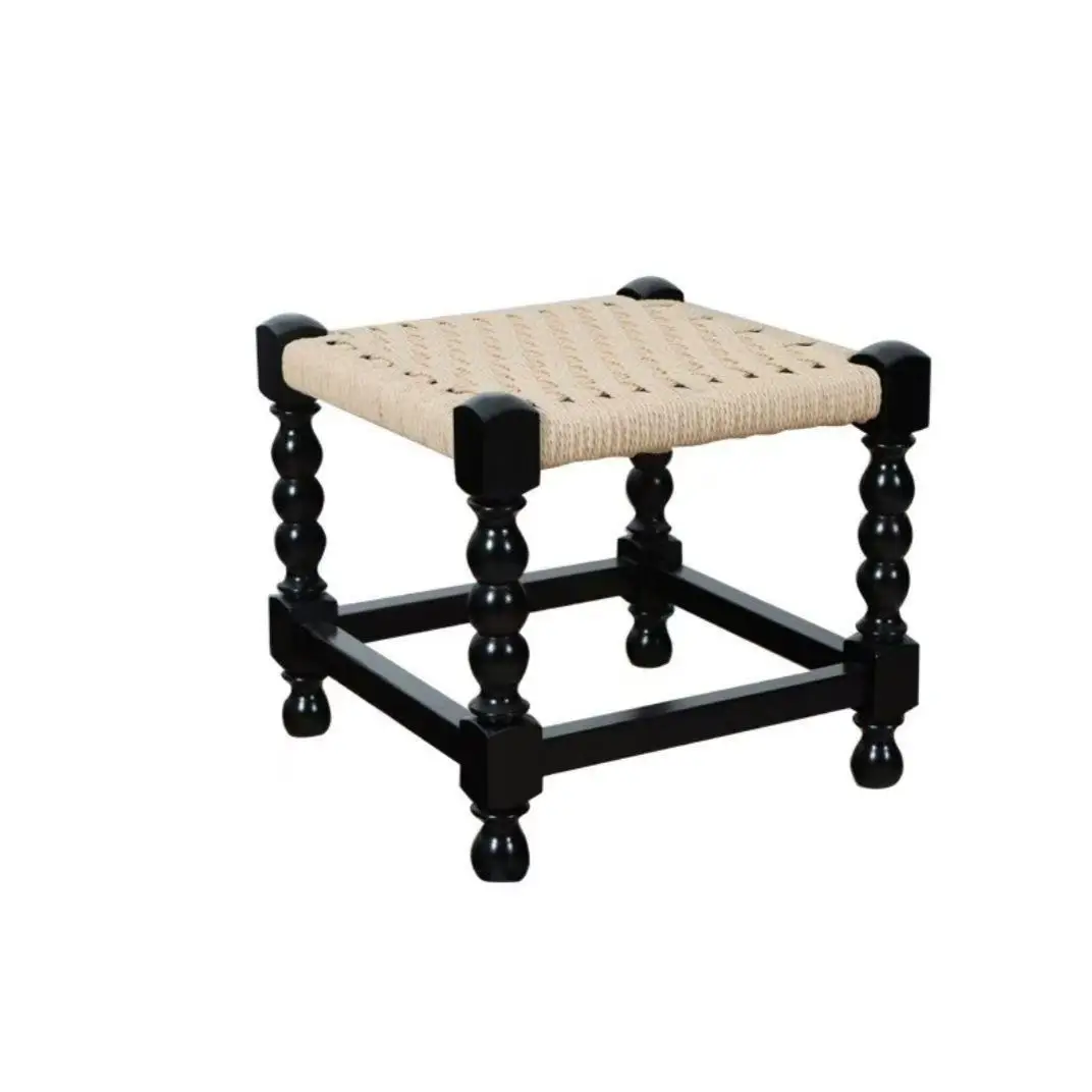 # Middle Aged Internet Celebrity, Retro Woven Rope Backrest, Shoe Changing Leisure Chair, Household Solid Wood Woven Stool
# Middle Aged Internet Celebrity, Retro Woven Rope Backrest, Shoe Changing Leisure Chair, Household Solid Wood Woven Stool