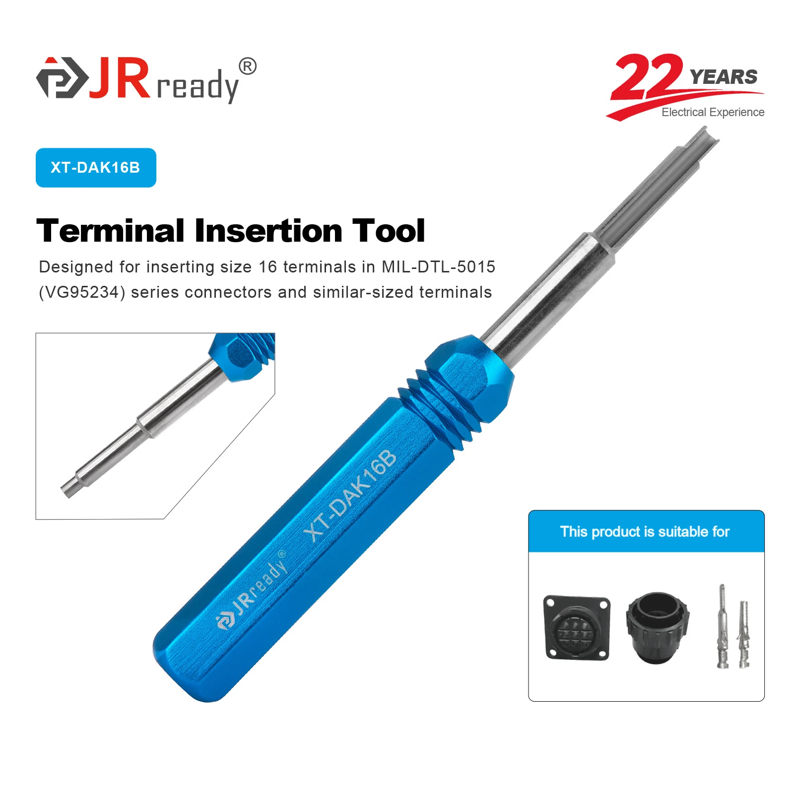 JRready XT-DAK16B Terminal Insertion Tool