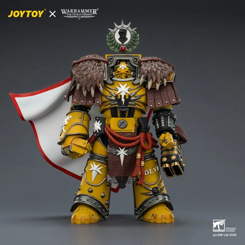 JOYTOY Warhammer: The Horus Heresy Imperial Fists Castellan Evander Galius 1:18 Action Figure Decor Collectible Desktop Ornament
JOYTOY Warhammer: The Horus Heresy Imperial Fists Castellan Evander Galius 1:18 Action Figure Decor Collectible Desktop Ornament
