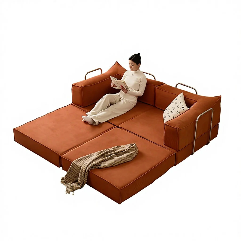 #Fabric Sofa Bed Modern Minimalist Design Foldable Detachable Washable Customizable Stainless Steel Frame Living Room Sofa
#Fabric Sofa Bed Modern Minimalist Design Foldable Detachable Washable Customizable Stainless Steel Frame Living Room Sofa
